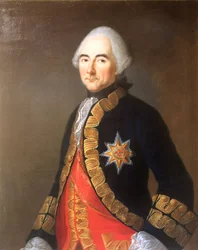 Porträt von Jean-Jacques, Graf von Beausobre, in Generalleutnantuniform